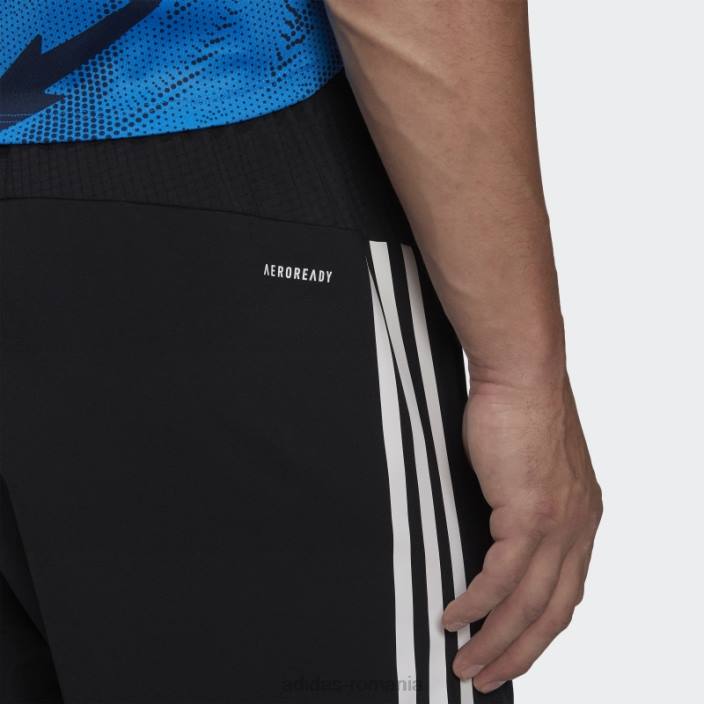 Adidas pantaloni de antrenament cu icoane trenuri negre bărbați negru 2JBN1264