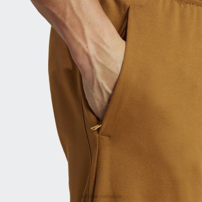Adidas pantaloni de antrenament de bază yoga bronz bărbați bronz/carbon 2JBN5294