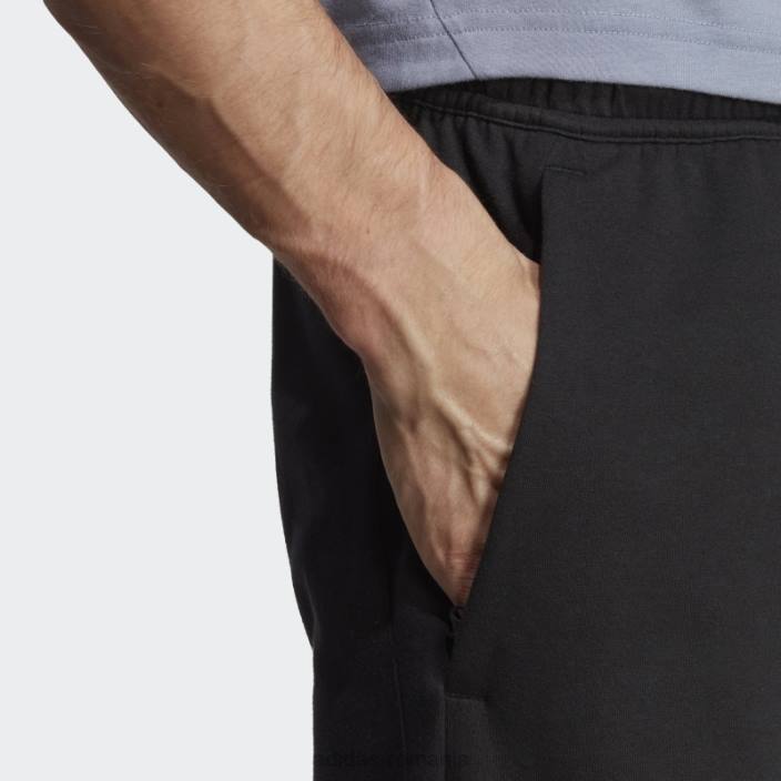 Adidas pantaloni de antrenament de bază yoga negri bărbați negru/carbon 2JBN5552