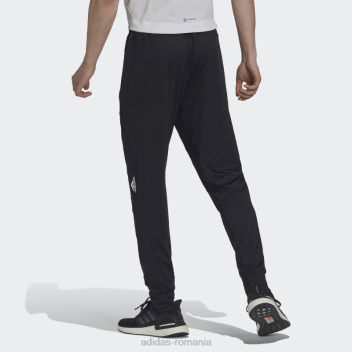 Adidas pantaloni de jogging negri d4t workout caldi bărbați negru 2JBN14759