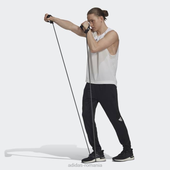 Adidas pantaloni de jogging negri d4t workout caldi bărbați negru 2JBN14759