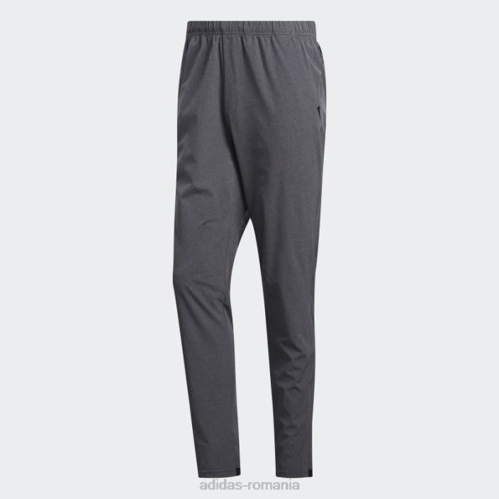 Adidas pantaloni de vânt înălțați gri închis heather bărbați erica gri închis 2JBN1297