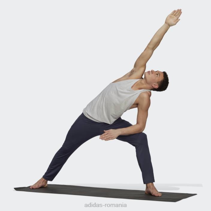 Adidas pantaloni de yoga aeroready bleumarin 7/8 bărbați marina 2JBN7312