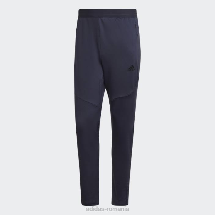 Adidas pantaloni de yoga aeroready bleumarin 7/8 bărbați marina 2JBN7312