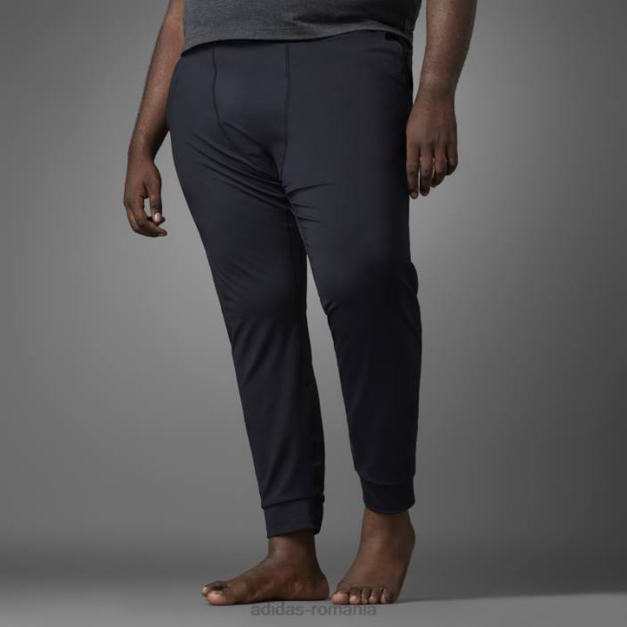 Adidas pantaloni de yoga authentic balance negri bărbați negru 2JBN7196