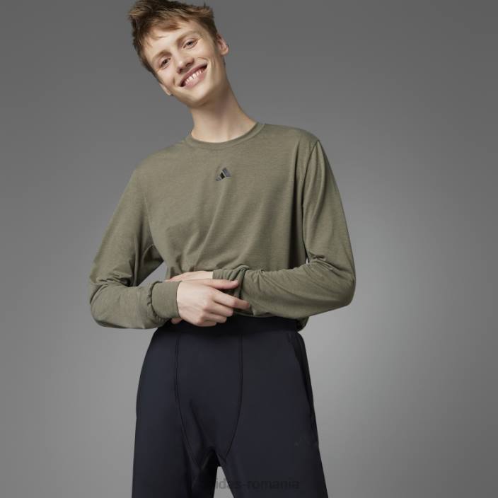 Adidas pantaloni de yoga authentic balance negri bărbați negru 2JBN7196