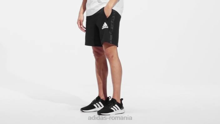 Adidas pantaloni scurți adidas negru aeroready conceput pentru a muta sport motion logo bărbați alb negru 2JBN7515