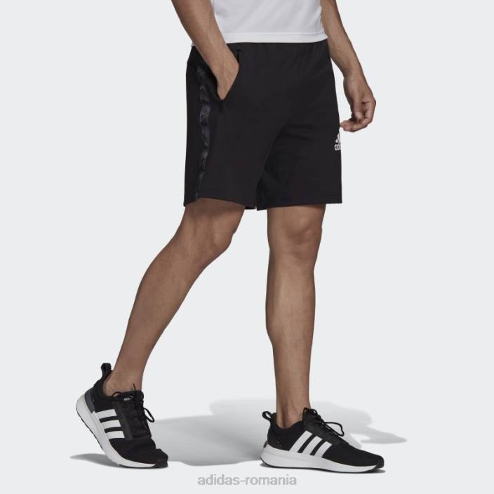 Adidas pantaloni scurți adidas negru aeroready conceput pentru a muta sport motion logo bărbați alb negru 2JBN7515