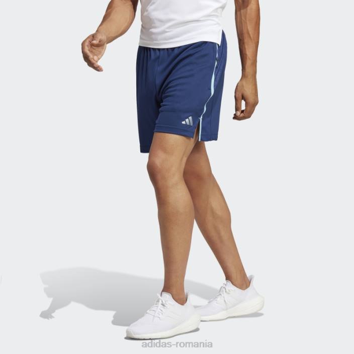 Adidas pantaloni scurți albastru de bază pentru antrenament bărbați albastru/transparent 2JBN1132