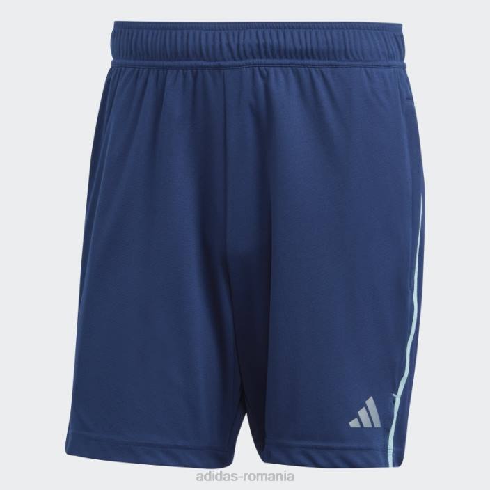 Adidas pantaloni scurți albastru de bază pentru antrenament bărbați albastru/transparent 2JBN1132