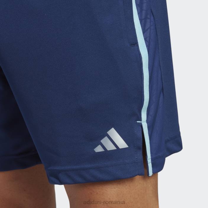Adidas pantaloni scurți albastru de bază pentru antrenament bărbați albastru/transparent 2JBN1132