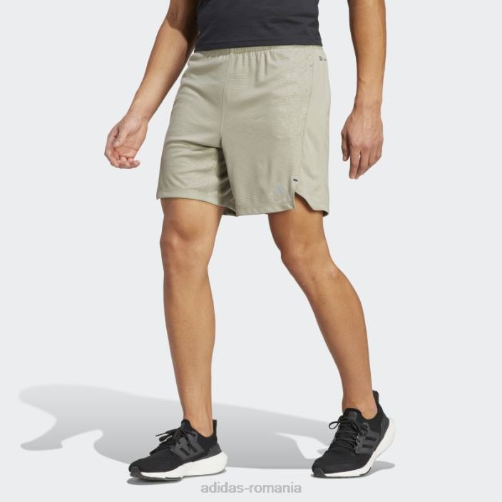 Adidas pantaloni scurți cu imprimeu pu pentru antrenament argintiu pebble adidas bărbați pietricica de argint 2JBN5454