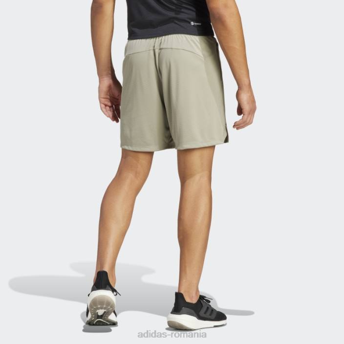 Adidas pantaloni scurți cu imprimeu pu pentru antrenament argintiu pebble adidas bărbați pietricica de argint 2JBN5454