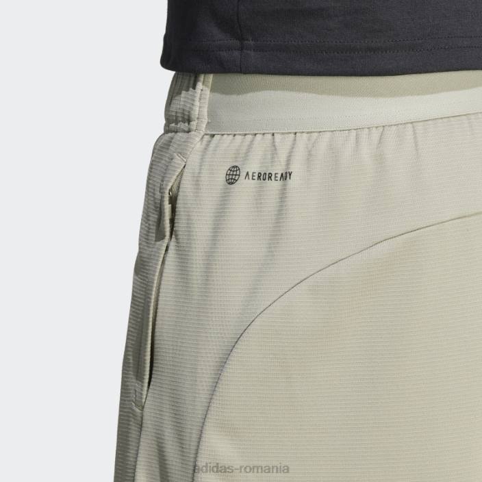 Adidas pantaloni scurți cu imprimeu pu pentru antrenament argintiu pebble adidas bărbați pietricica de argint 2JBN5454