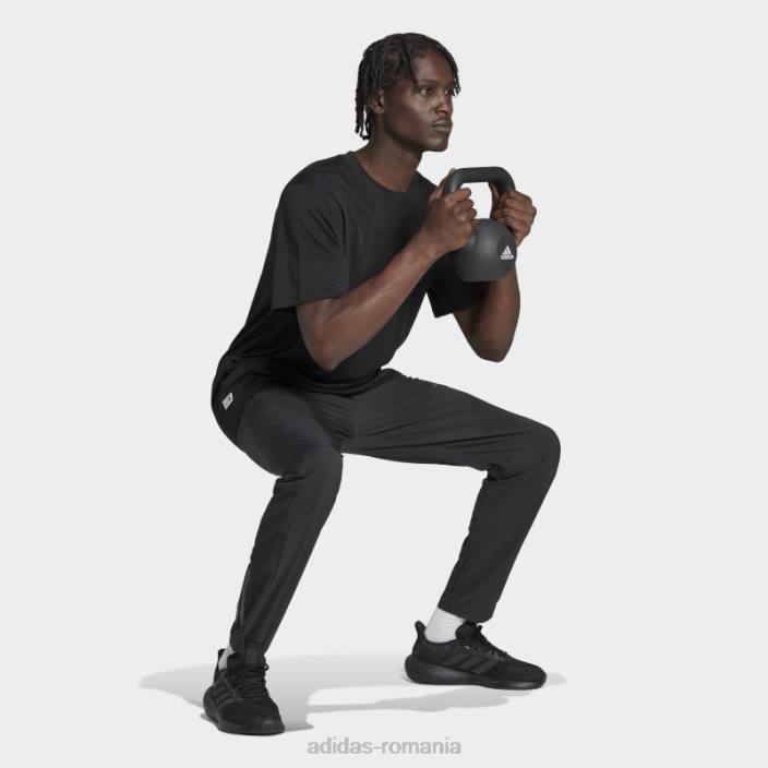 Adidas tren esențiale făcut pentru a fi refăcut tricou de antrenament negru bărbați negru 2JBN14012