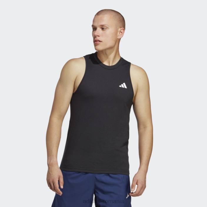 Adidas tren esențiale feelready trening maiou negru adidas bărbați alb negru 2JBN13428