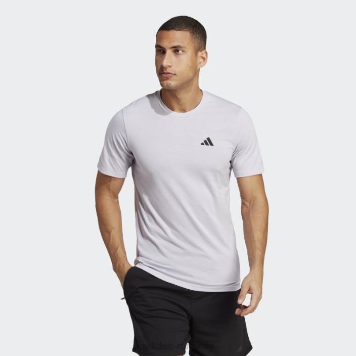 Adidas tren esențiale feelready tricou de antrenament zori argintii bărbați zori argintii/negru 2JBN6061