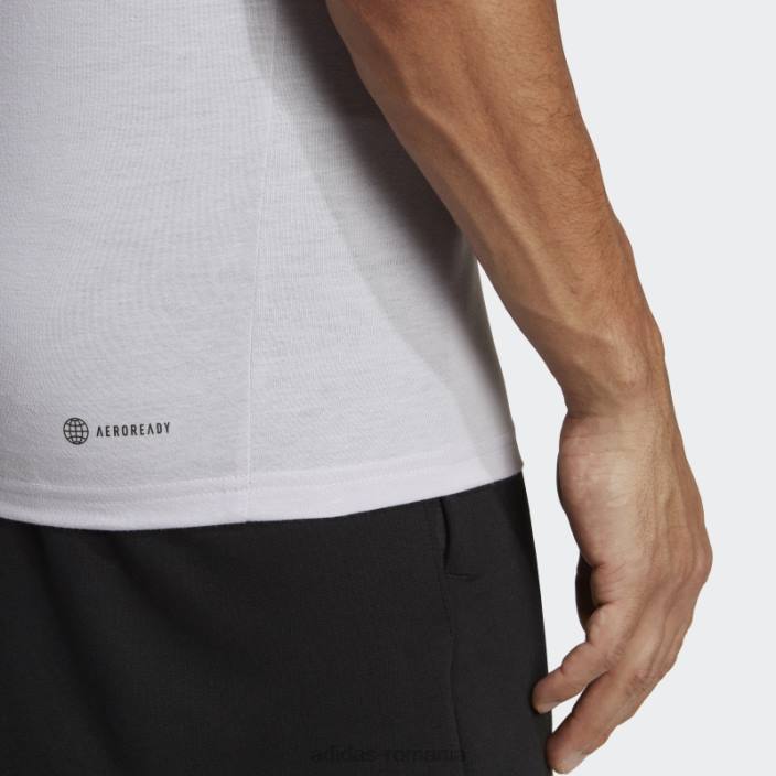 Adidas tren esențiale feelready tricou de antrenament zori argintii bărbați zori argintii/negru 2JBN6061