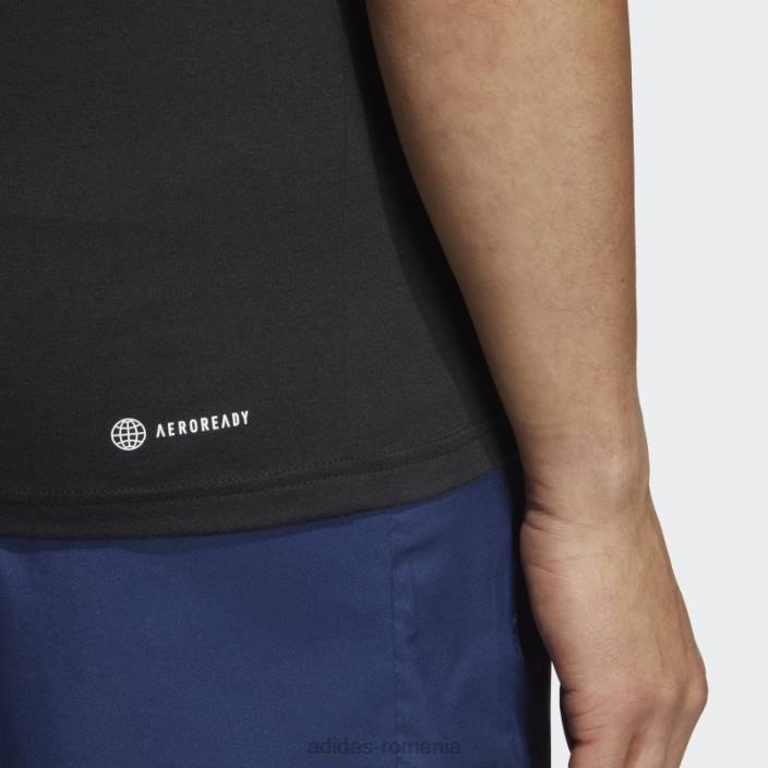 Adidas tren essentials feelready training tricou fără mâneci negru bărbați alb negru 2JBN5269