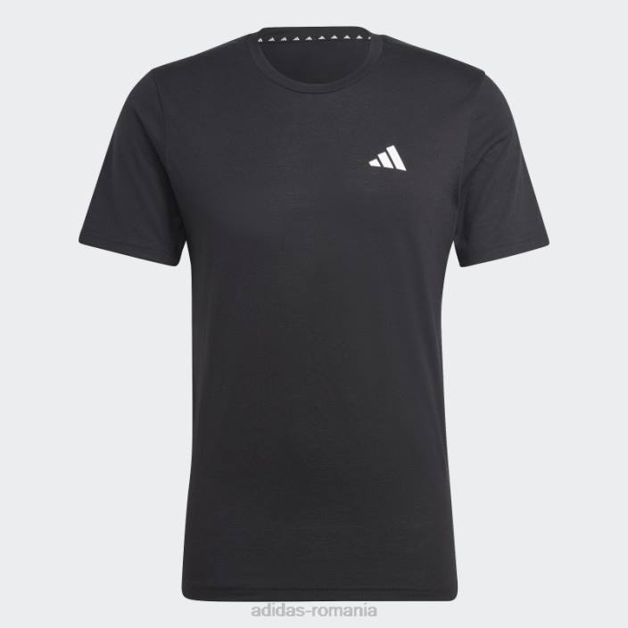 Adidas tren essentials feelready tricou de antrenament negru bărbați alb negru 2JBN5665