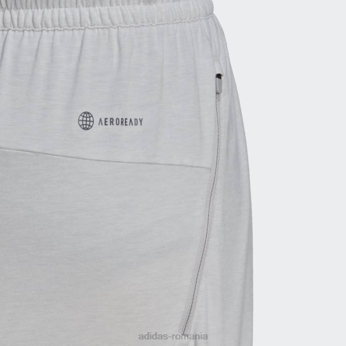 Adidas tren icons 3-bar pantaloni scurți de antrenament gri adidas bărbați gri 2JBN14712
