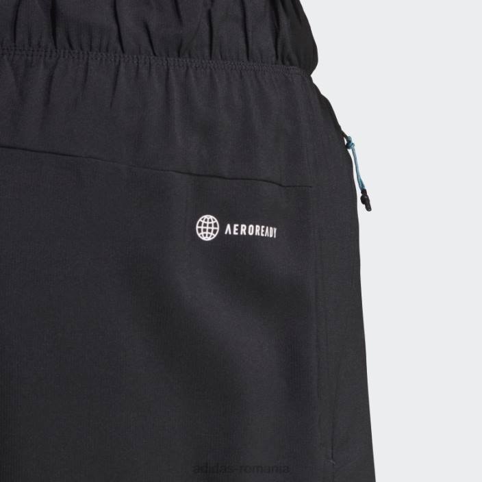 Adidas tren icons pantaloni scurți de antrenament cu 3 dungi negru bărbați negru 2JBN5143