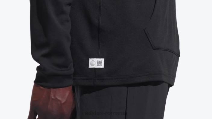 Adidas tren negru esențiale făcut pentru a fi refăcut antrenament hanorac cu mânecă lungă adidas bărbați negru 2JBN13905