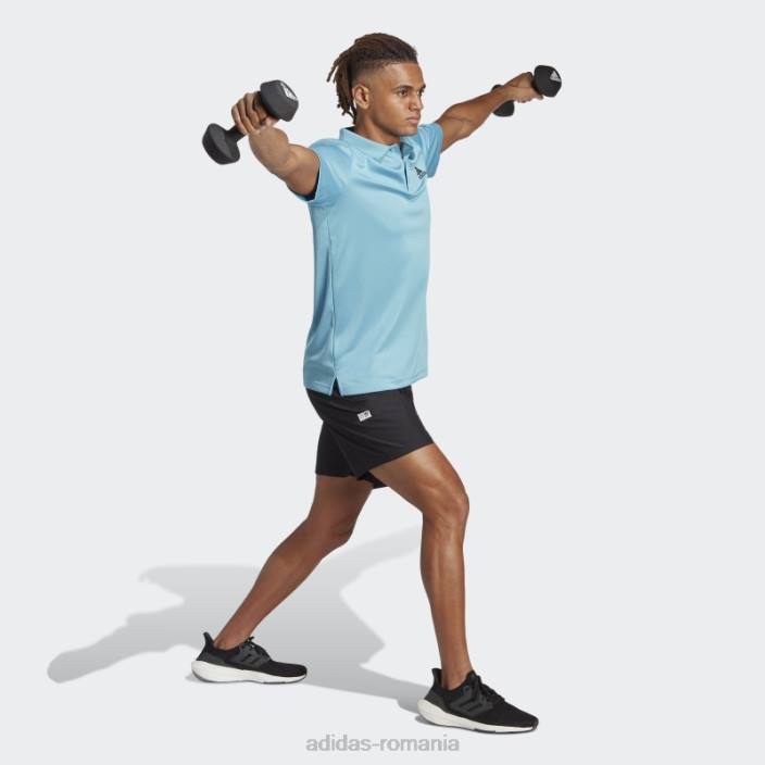 Adidas trenuri esentiale facute pentru a fi refacute pantaloni scurti de antrenament negri bărbați negru 2JBN13550