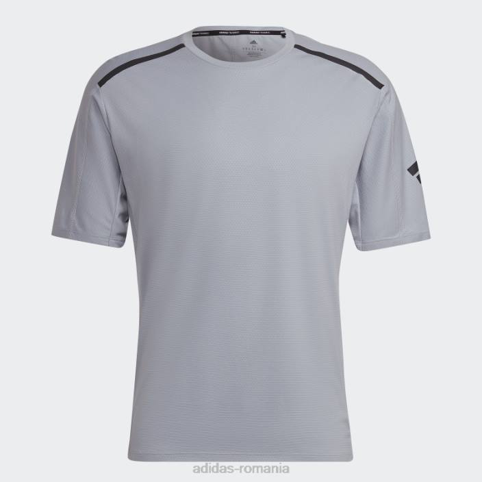 Adidas tricou acoperit cu PU de antrenament argintiu bărbați argint 2JBN14828