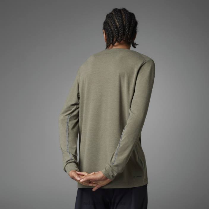 Adidas tricou adidas authentic balance yoga cu mânecă lungă bărbați ramură 2JBN7167