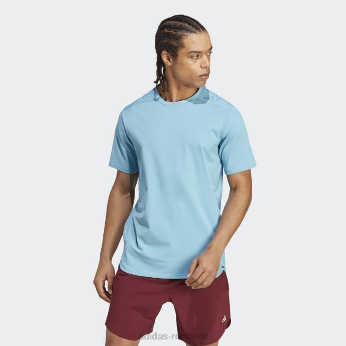 Adidas tricou adidas pentru antrenament cordura cu design albastru 4 bărbați albastru 2JBN14193