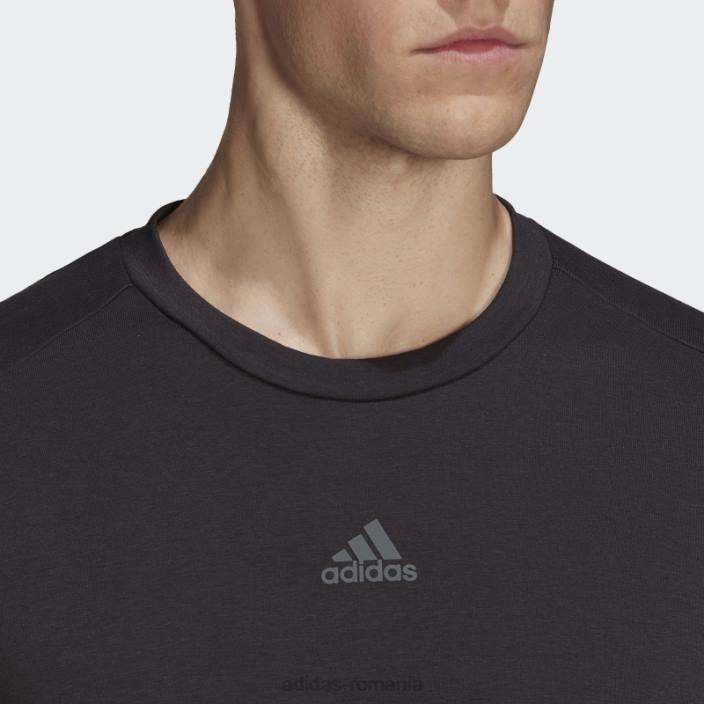 Adidas tricou aeroready yoga negru adidas bărbați gri inchis 2JBN15234