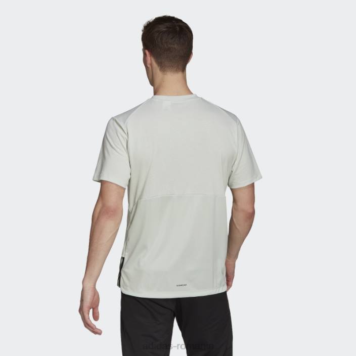 Adidas tricou aeroready yoga verde bărbați verde/negru 2JBN14581