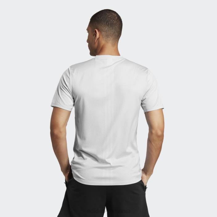 Adidas tricou alb de antrenament Hiit Engineered bărbați alb 2JBN6185