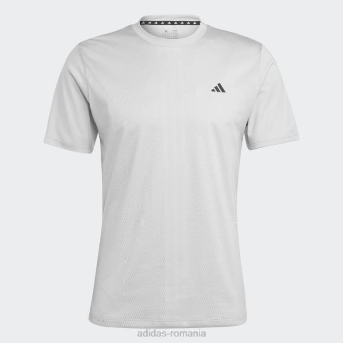 Adidas tricou alb de antrenament Hiit Engineered bărbați alb 2JBN6185