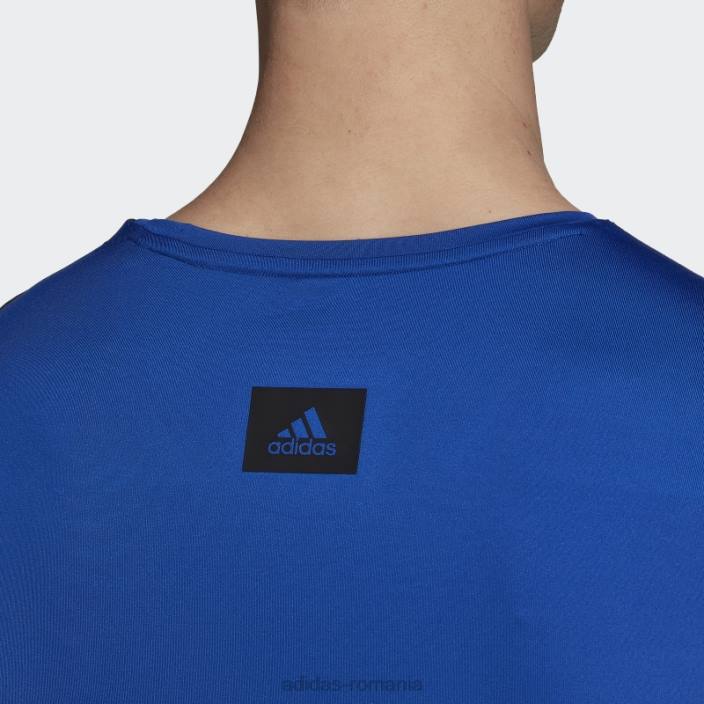 Adidas tricou cel mai bun de antrenament albastru regal bărbați albastru regal 2JBN7315