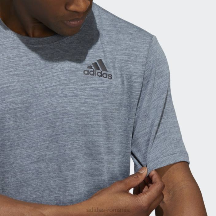 Adidas tricou city elevated gri adidas bărbați gri/bleumarin 2JBN7110