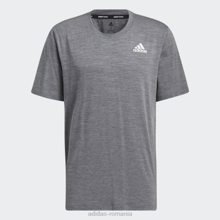 Adidas tricou city elevated gri mediu bărbați gri mediu 2JBN14744