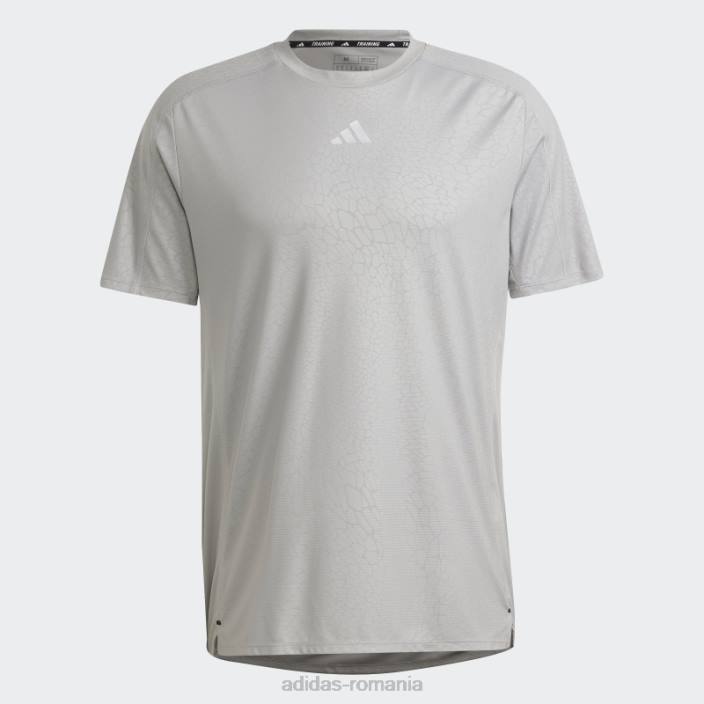 Adidas tricou cu imprimeu pu antrenament mgh solid gri adidas bărbați mgh gri solid 2JBN5100