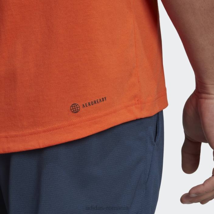 Adidas tricou cu logo portocaliu conceput pentru a muta bărbați portocale 2JBN14615
