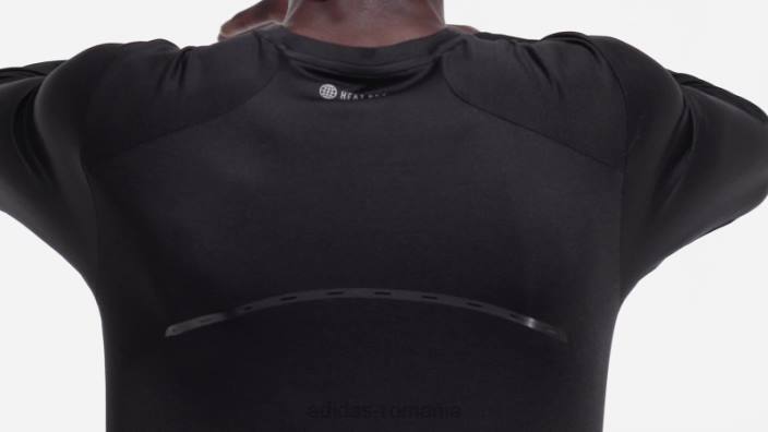 Adidas tricou cu mânecă lungă de antrenament best of adi negru bărbați negru 2JBN5779