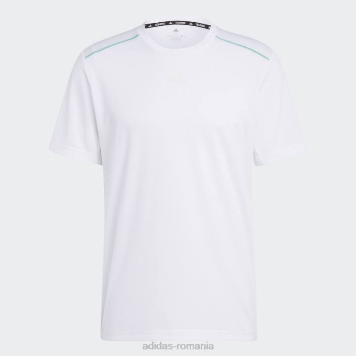 Adidas tricou cu sigla baza antrenamentului alb bărbați alb/transparent 2JBN14510