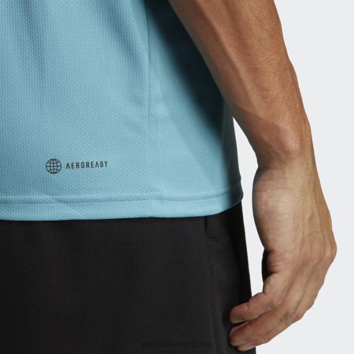 Adidas tricou de antrenament blue train essentials adidas bărbați albastru/negru 2JBN13089