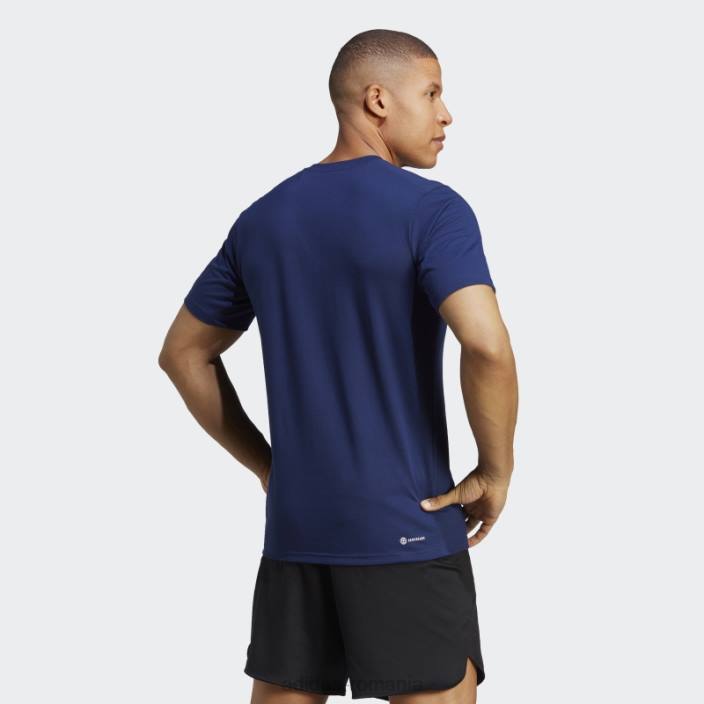 Adidas tricou de antrenament cu logo sezonier train essentials albastru închis bărbați albastru inchis 2JBN1021