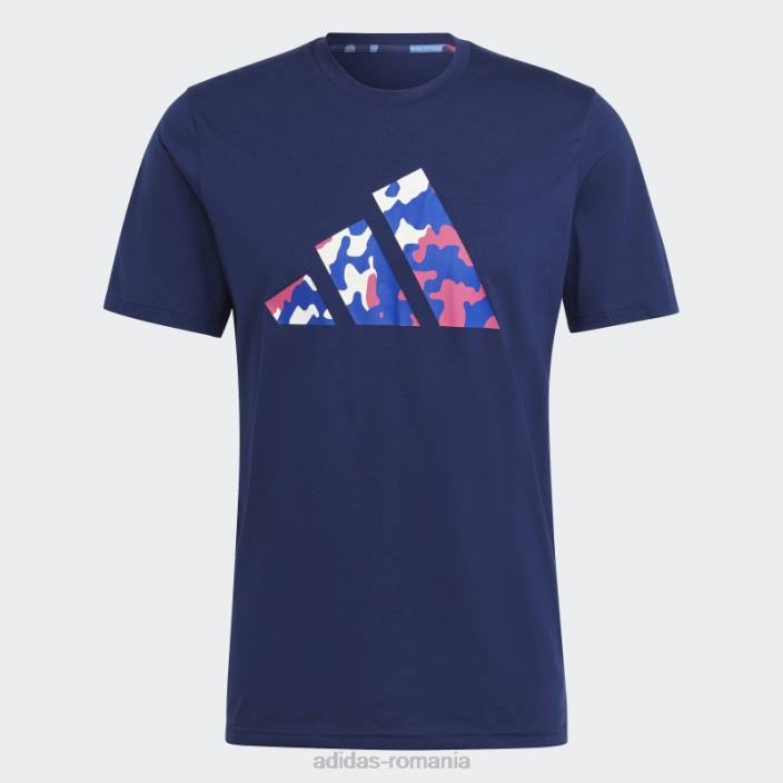 Adidas tricou de antrenament cu logo sezonier train essentials albastru închis bărbați albastru inchis 2JBN1021