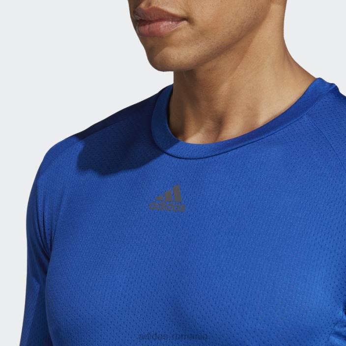 Adidas tricou de antrenament cu mânecă lungă hiit albastru regal adidas bărbați albastru regal/albastru 2JBN7146