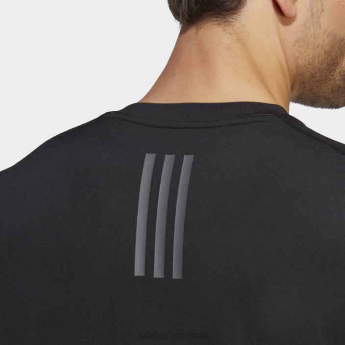 Adidas tricou de antrenament elastic sezonier negru train essentials bărbați gri inchis 2JBN5284