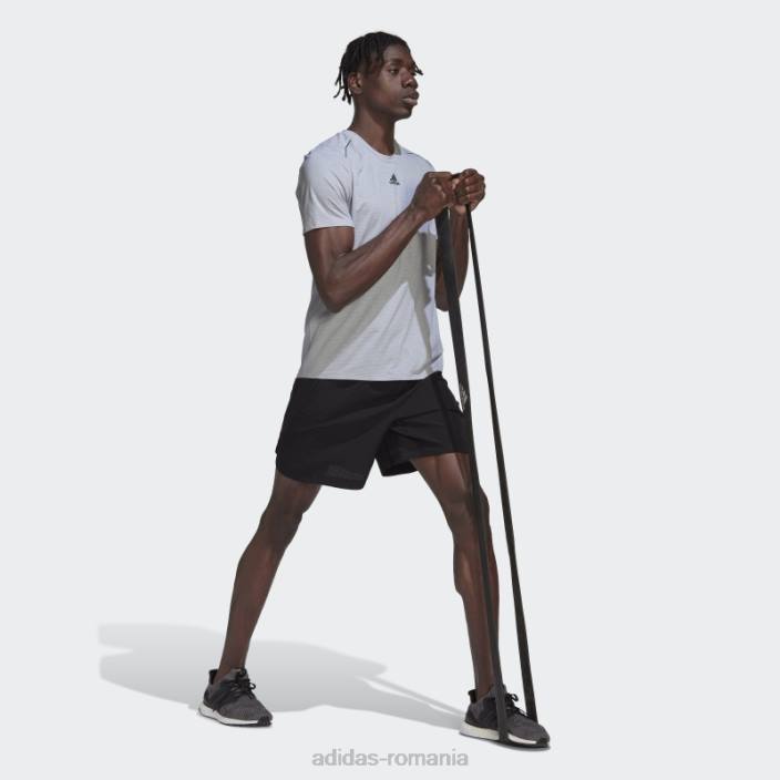 Adidas tricou de antrenament hiit argintiu adidas bărbați argint 2JBN5097