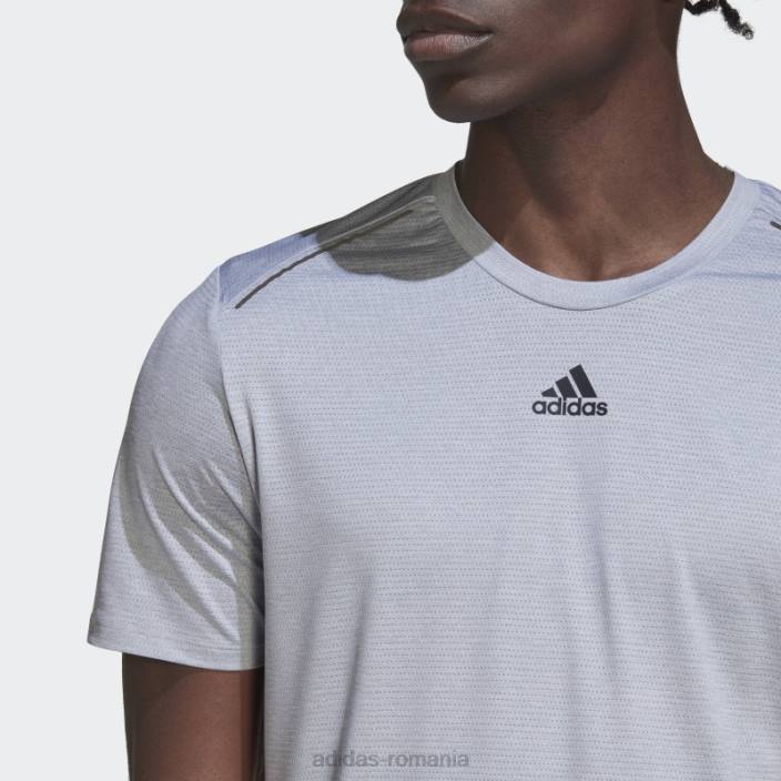 Adidas tricou de antrenament hiit argintiu adidas bărbați argint 2JBN5097