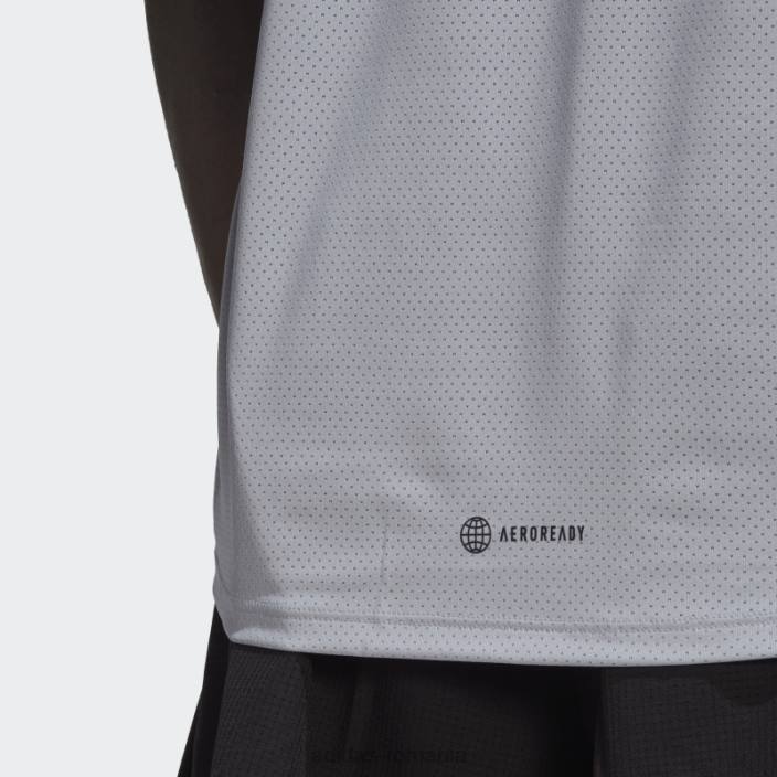 Adidas tricou de antrenament hiit argintiu adidas bărbați argint 2JBN5097